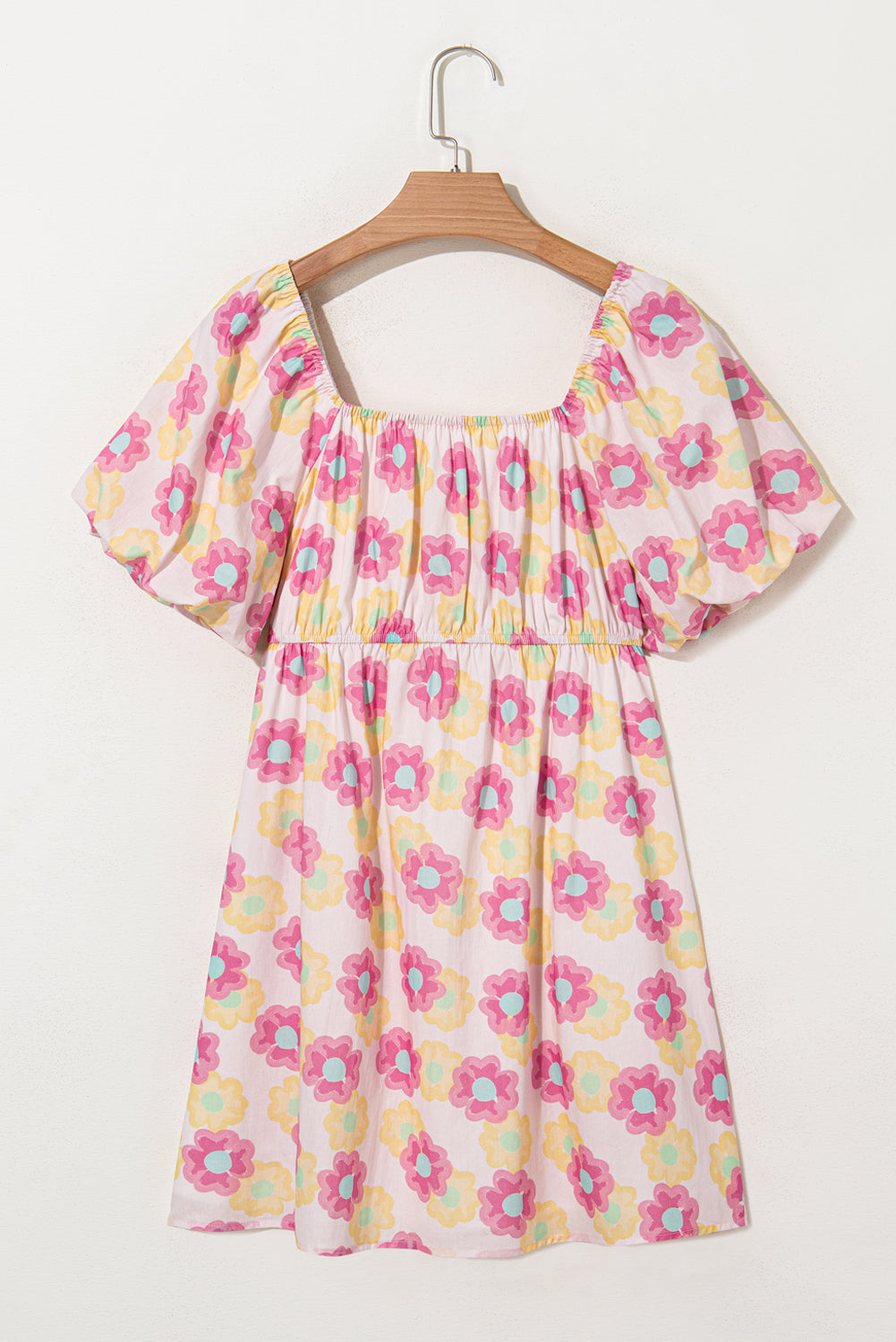 Threaded Pear Alessandra Pleated Flared Midi Dress