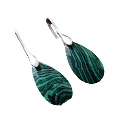 Natural Tiger’s Eye Pendant Earrings | High-Quality Gemstone Drop Earrings | High-Sense Minimalist Earthy Jewelry | Luxury-Label Statuesque Radiant Accessory | 2026 High-Fashion Emerald-Luxe Essential