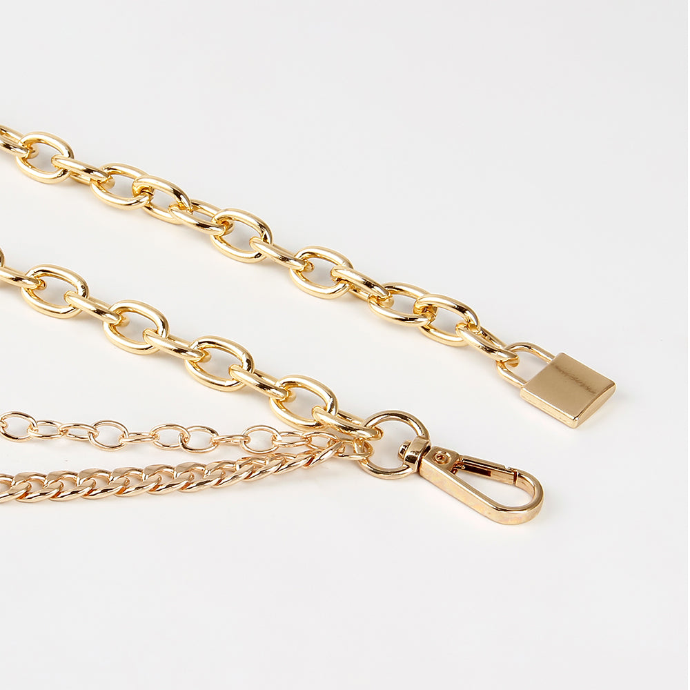 Summer Body Jewelry Chain | Hip-Hop Punk Style Body Harness | Luxury Multi-Layered Waist & Chest Chain | Trendy Unisex Streetwear Accessory | 2026 High-Fashion Punk Rock Body Jewelry