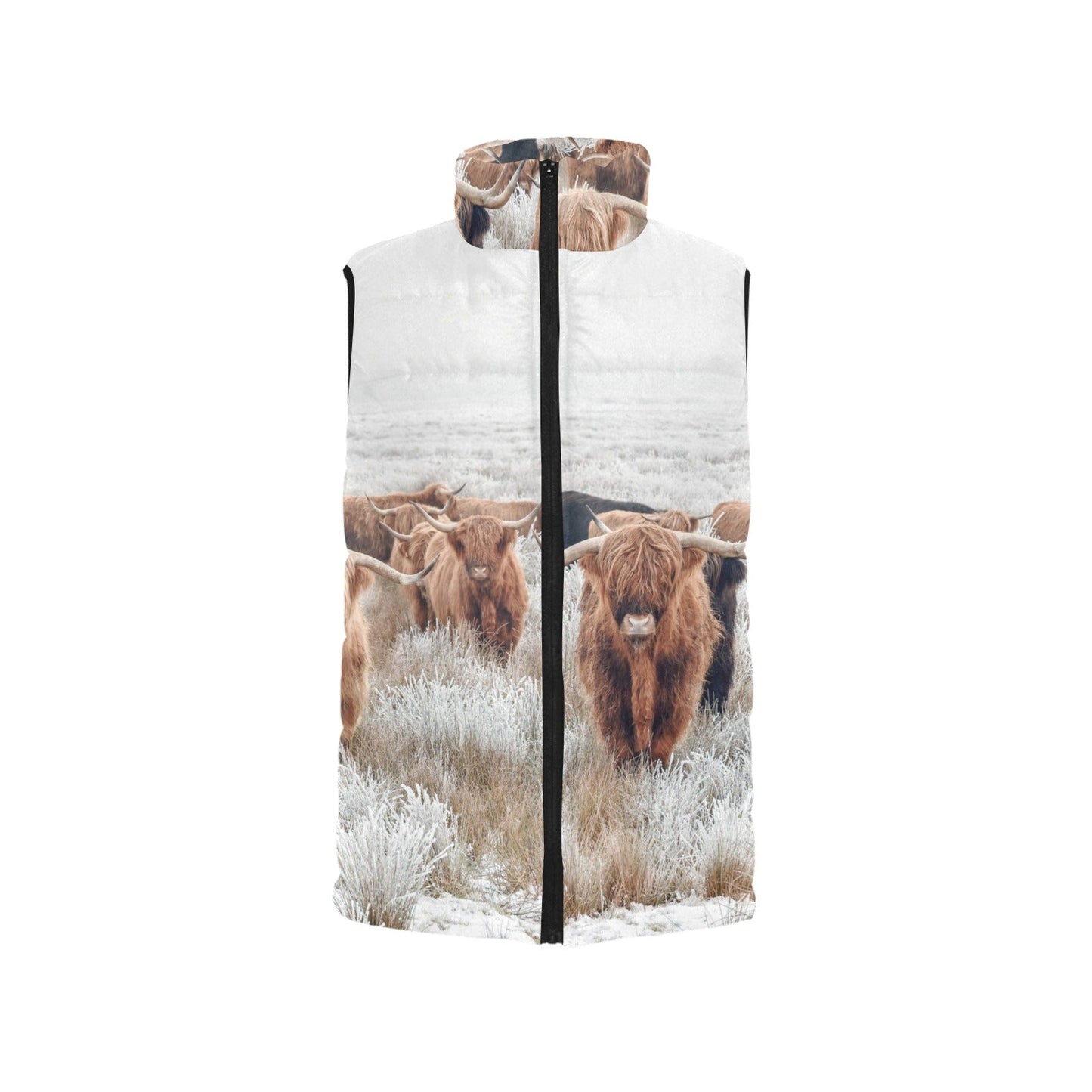 Baha Ranch Highland Herd Women's Puffy Vest