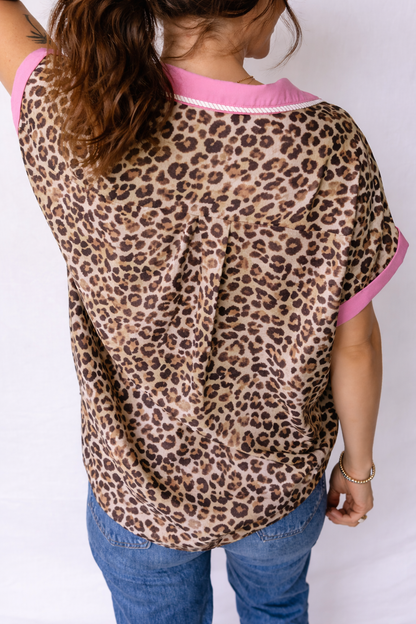 Threaded Pear Lakelynn animal Short Sleeve Shirt