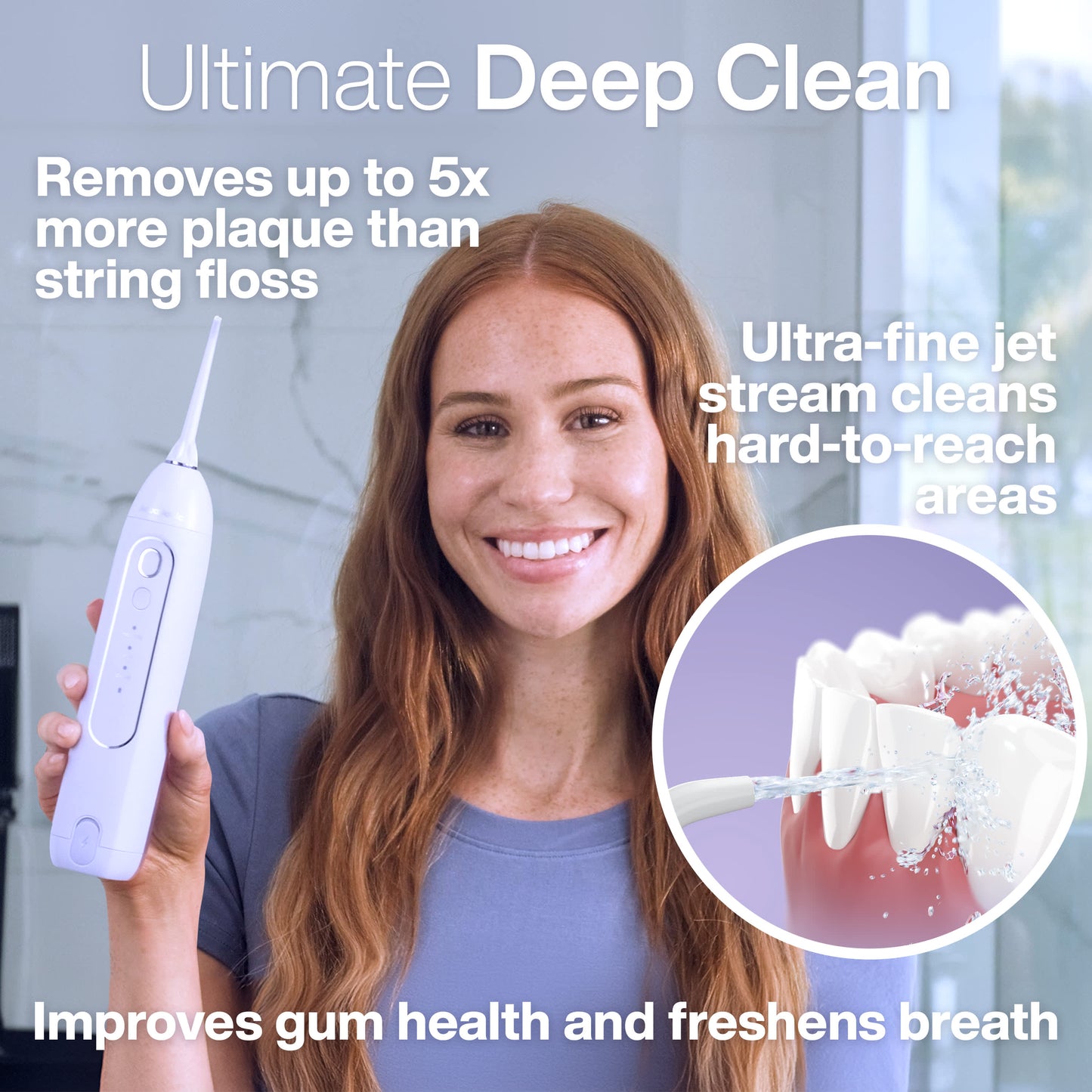 AquaSonic ICON Toothbrush & Flosser Bundle