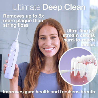 AquaSonic ICON Toothbrush & Flosser Bundle