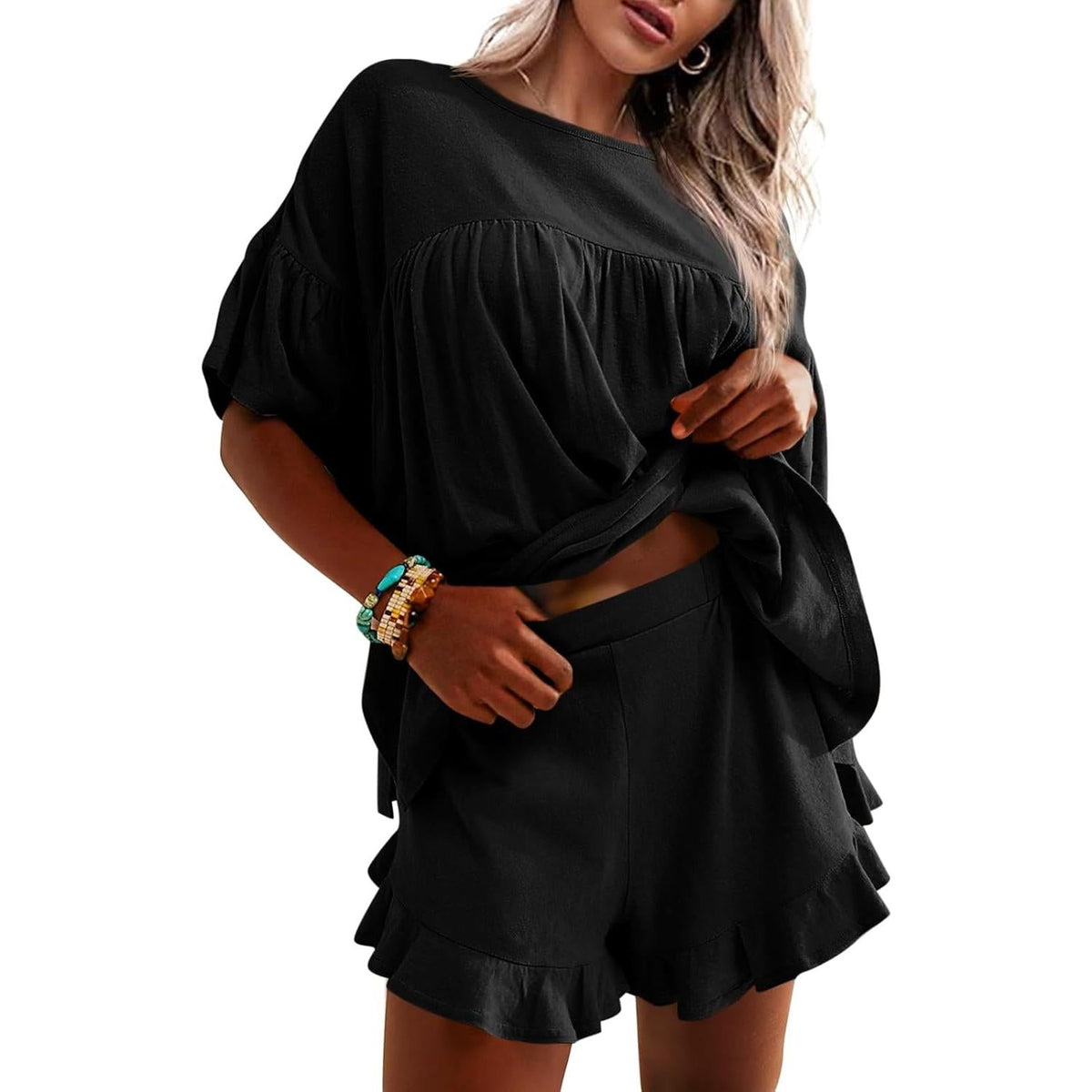 Womens 2 Piece Pajama Sets Vacation Outfits