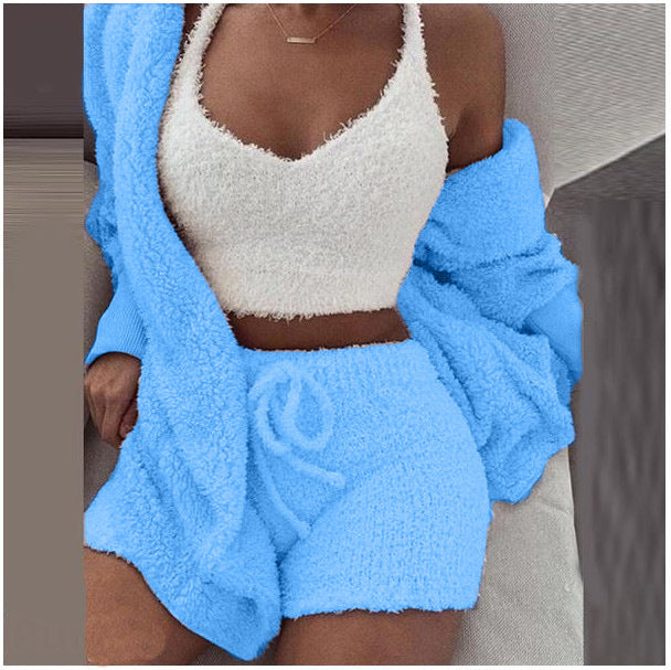 Women’s Plush 3-Piece Homewear Set