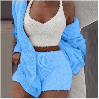 Women’s Plush 3-Piece Homewear Set
