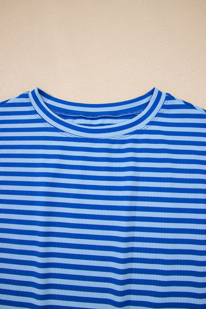 Threaded Pear Scarlet Cap Sleeve T Shirt