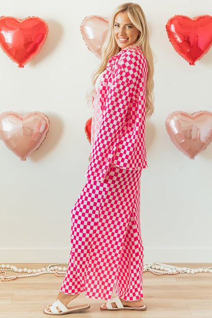 Threaded Pear Alina Checkered Shirt