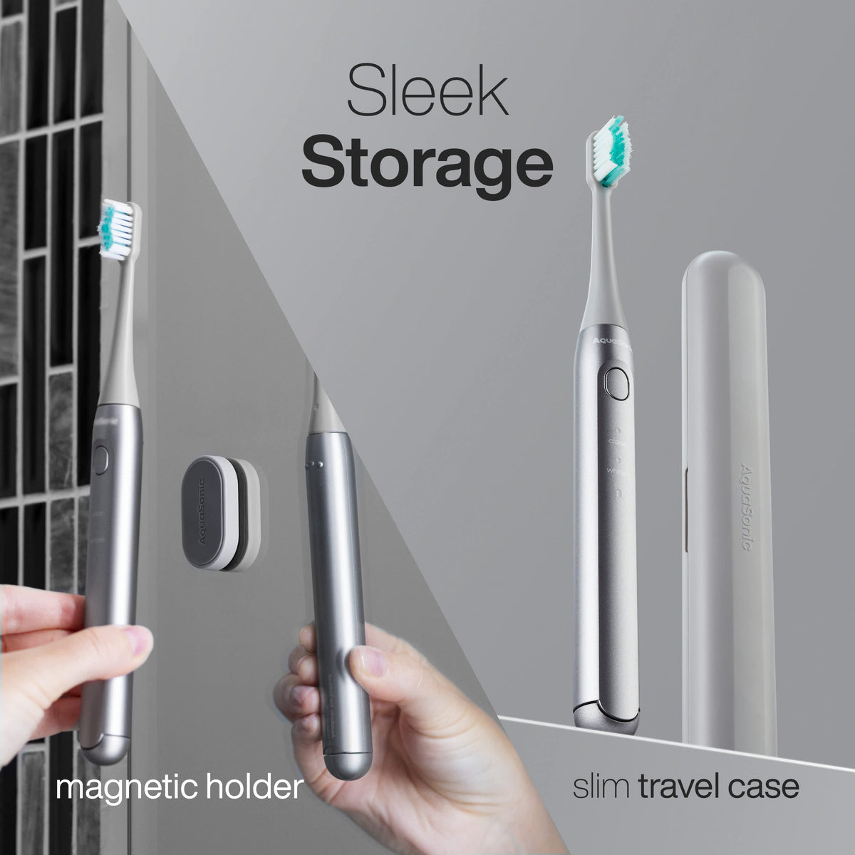 Aquasonic Icon Rechargeable Power Toothbrush
