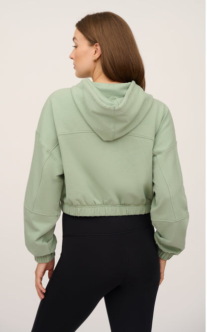 90 Degree by Reflex Cloud Plush Zip Front Hoodie