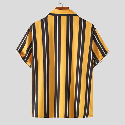 Men’s Ultra-Soft Summer Streetwear Shirt | Casual Relaxed Fit Short Sleeve Top | High-Sense Breathable Men’s Fashion Shirt | Trendy Minimalist Urban Summer Wear | 2026 High-Fashion Lightweight Casual Shirt