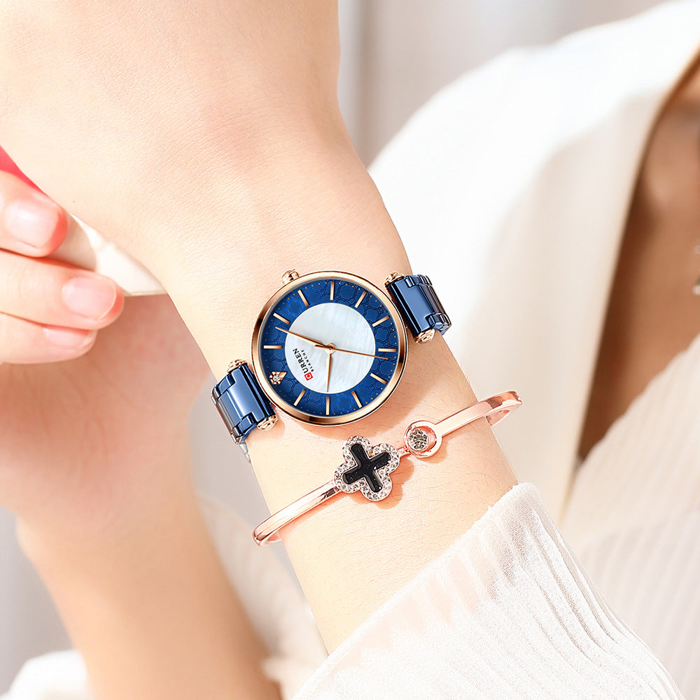 Simple Watch Small Steel Watch Women's Watch Casual Women's Watch