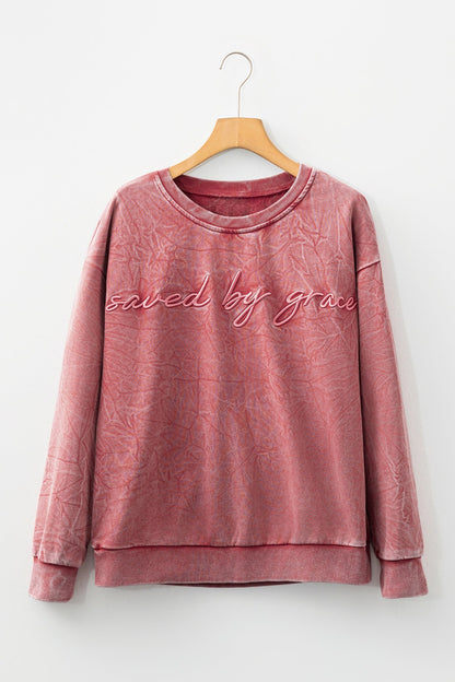 Threaded Pear Kaia Mineral Wash Loose Sweatshirt