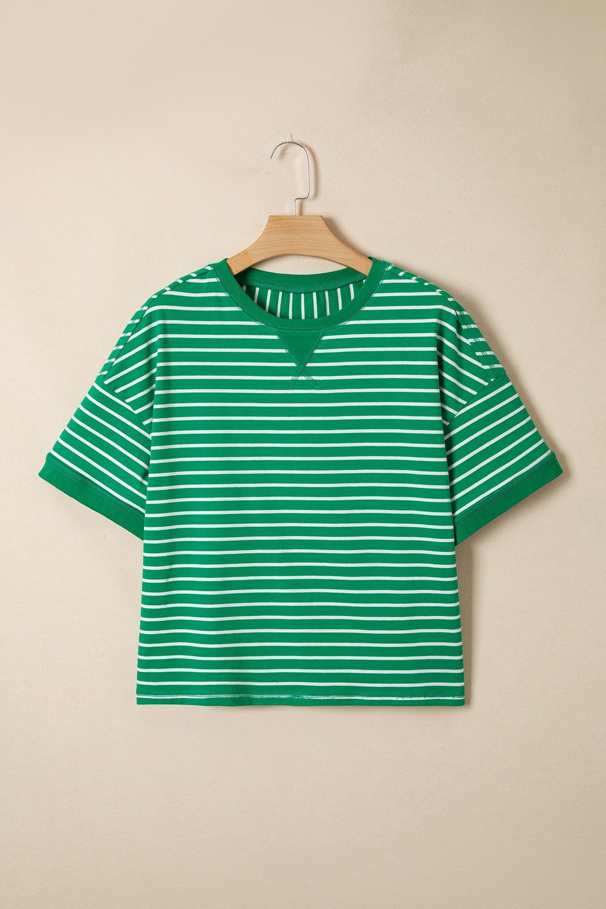 Threaded Pear Madilynn Detail Half Sleeve Tee