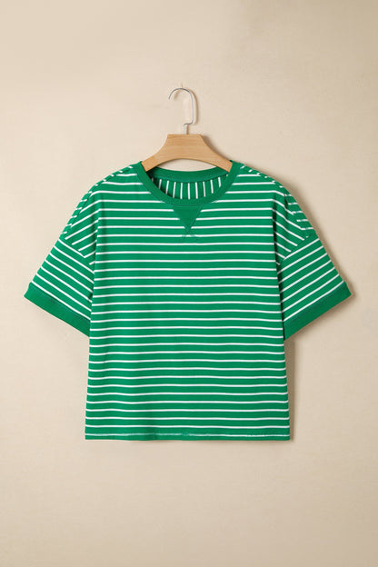 Threaded Pear Madilynn Detail Half Sleeve Tee