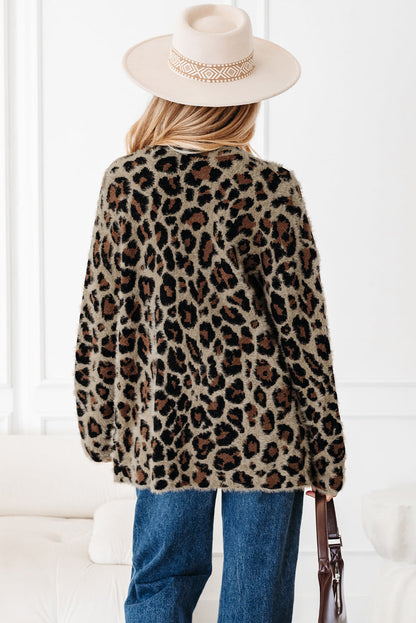 Threaded Pear Myraria Open Casual Cardigan
