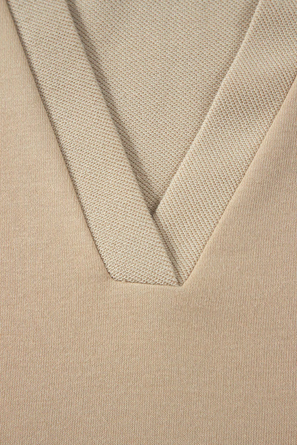 Threaded Pear Iris Notched Raw Edge PLUS Jumper