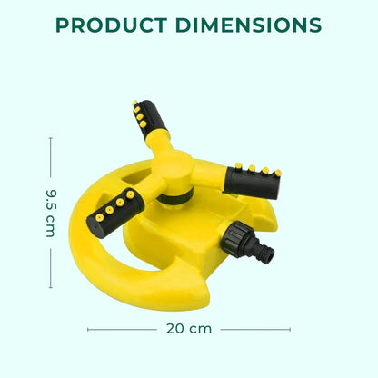 360° Rotating Garden Sprinkler