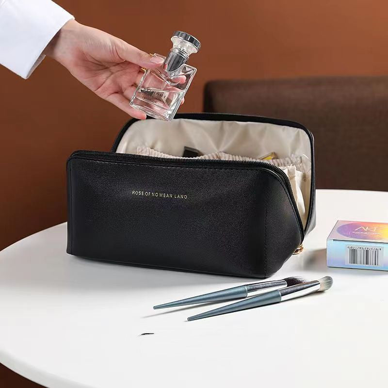 Professional Travel Cosmetic Bag | Women’s High-Capacity Makeup Organizer | Luxury Portable Toiletry Storage Bag | Trendy Water-Resistant Beauty Case | 2026 High-Fashion Multi-Function Makeup Pouch