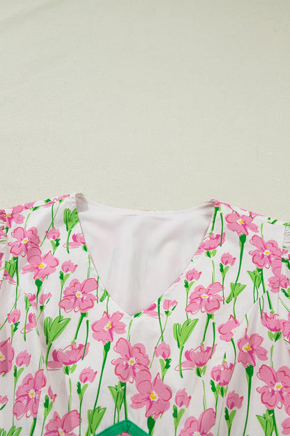 Threaded Pear Callie Sleeve Elegant Midi Dress