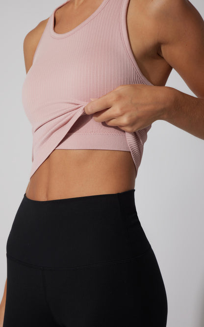 90 Degree by Reflex 2 PK Racerback Tank with Built in Bra