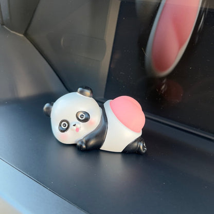 Bouncy Butt Car Ornament – Cute Animal Dashboard Silicone Decor