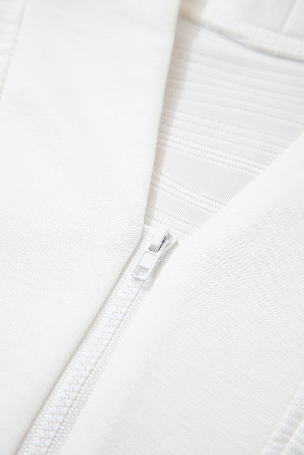 Threaded Pear Nyomi Color Textured Zip Pullover