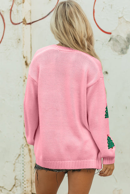 Threaded Pear Selena Drop Shoulder Midi Cardigan