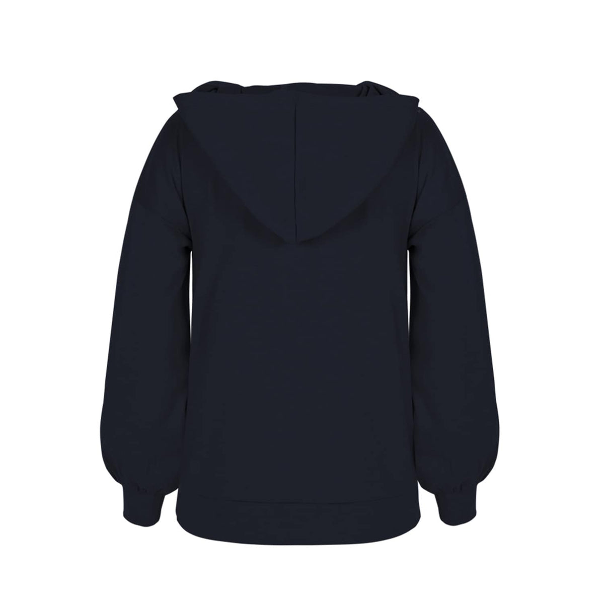 Dark Navy Rainbow Print Hooded Top