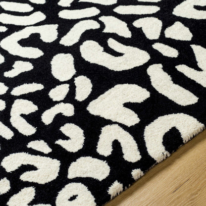 Akeem Leopard Print Area Rug - Clearance