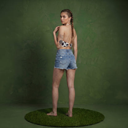 American Flag Halterneck Tube Top
