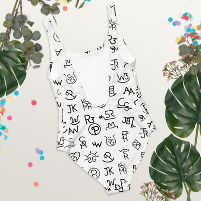 Baha Ranch Yeehaw Brands One-Piece Swimsuit