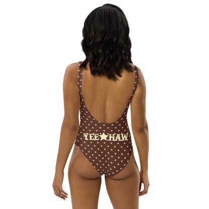 Baha Ranch Yeehaw Rodeo Stars One-Piece Swim Suit