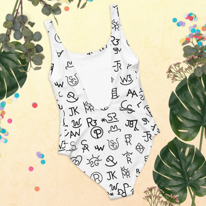 Baha Ranch Yeehaw Brands One-Piece Swimsuit