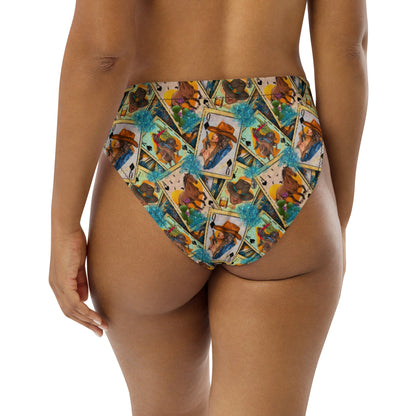 Baha Ranch Yeehaw Feelin' Lucky Cowgirl Bikini Bottom