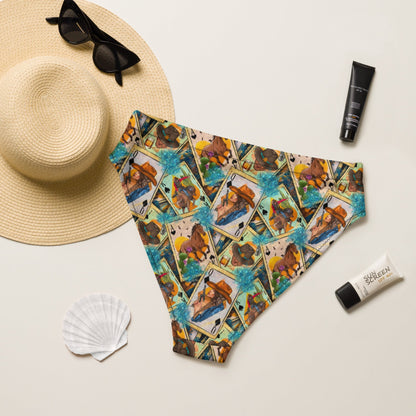 Baha Ranch Yeehaw Feelin' Lucky Cowgirl Bikini Bottom