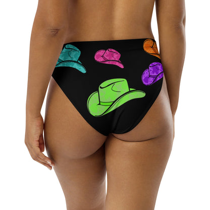 Baha Ranch Yeehaw All Neon Hat Bikini Bottom