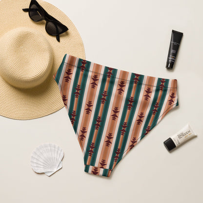 Baha Ranch Yeehaw Cocoa Aztec Bikini Bottom
