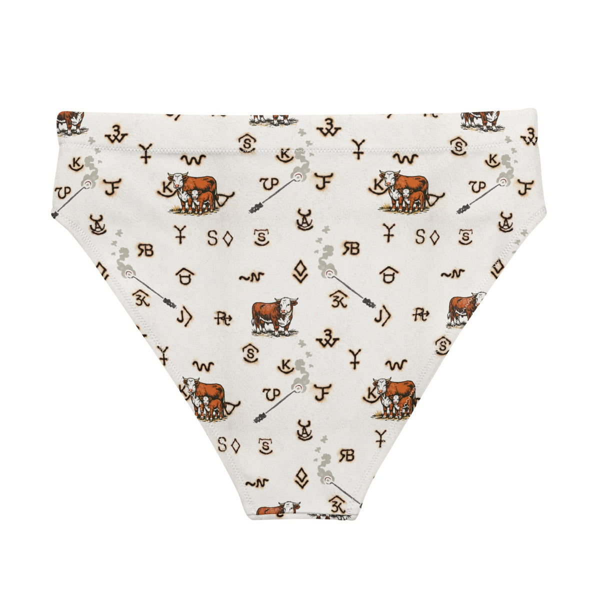 Baha Ranch Yeehaw Hereford Brands Bikini Bottom
