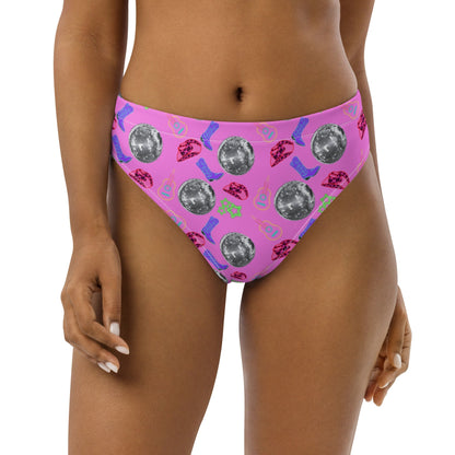 Baha Ranch Yeehaw Disco Cowgirl Bikini Bottom