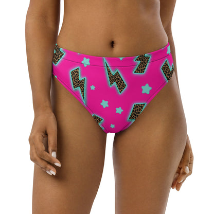 Baha Ranch Yeehaw Leopard Lightning Bikini Bottom