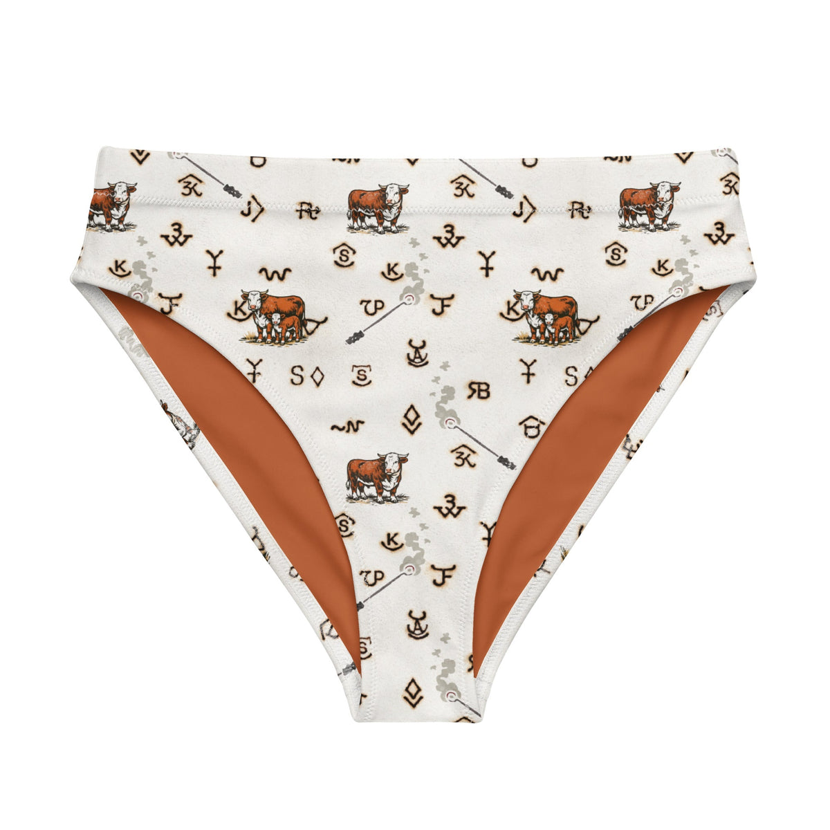 Baha Ranch Yeehaw Hereford Brands Bikini Bottom