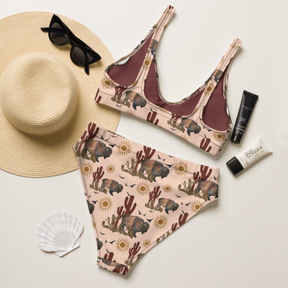 Baha Ranch Yeehaw Desert Bison Bikini