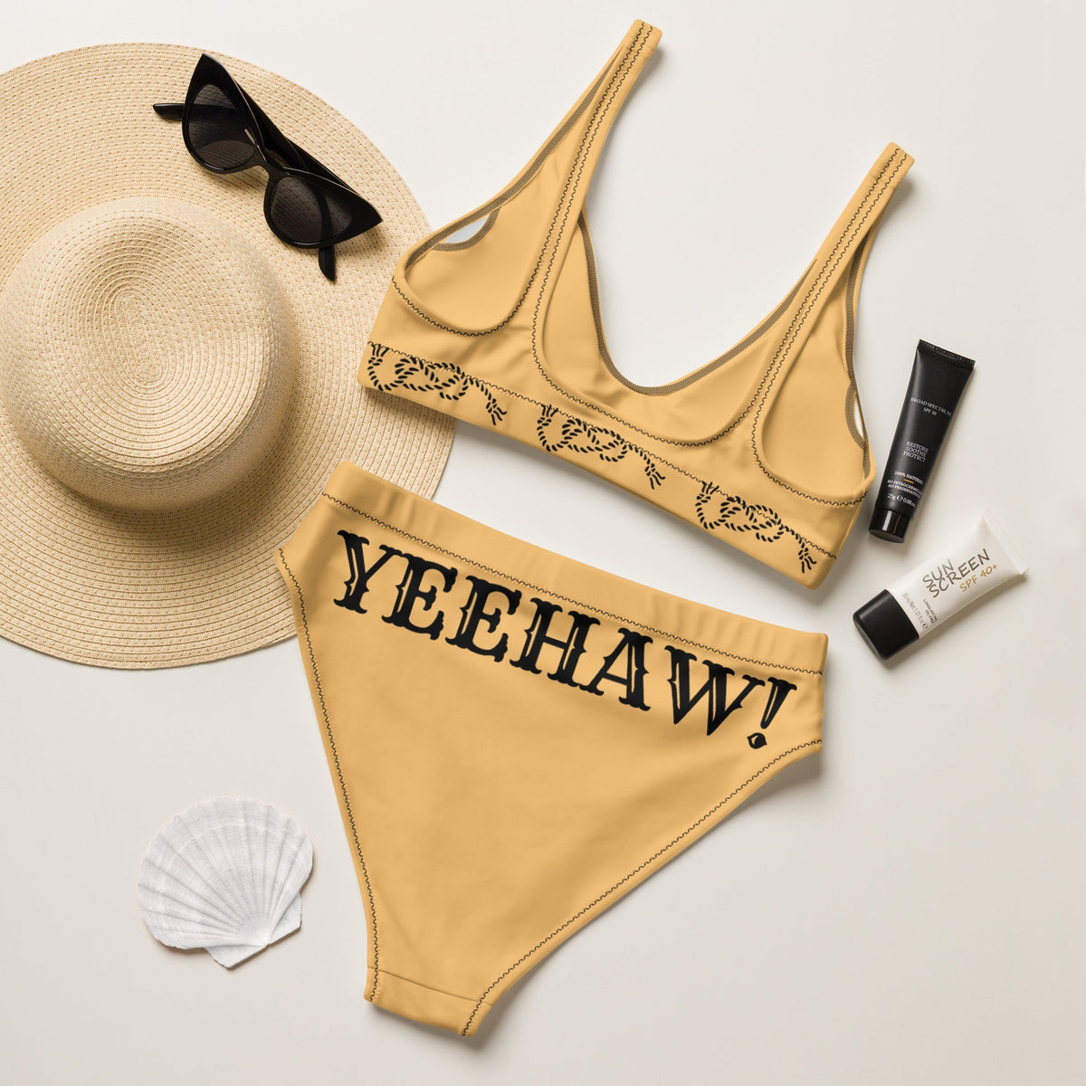 Baha Ranch Yeehaw Let's Be Cowgirls Bikini
