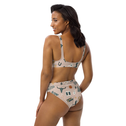 Baha Ranch Yeehaw Western Symbols Bikini