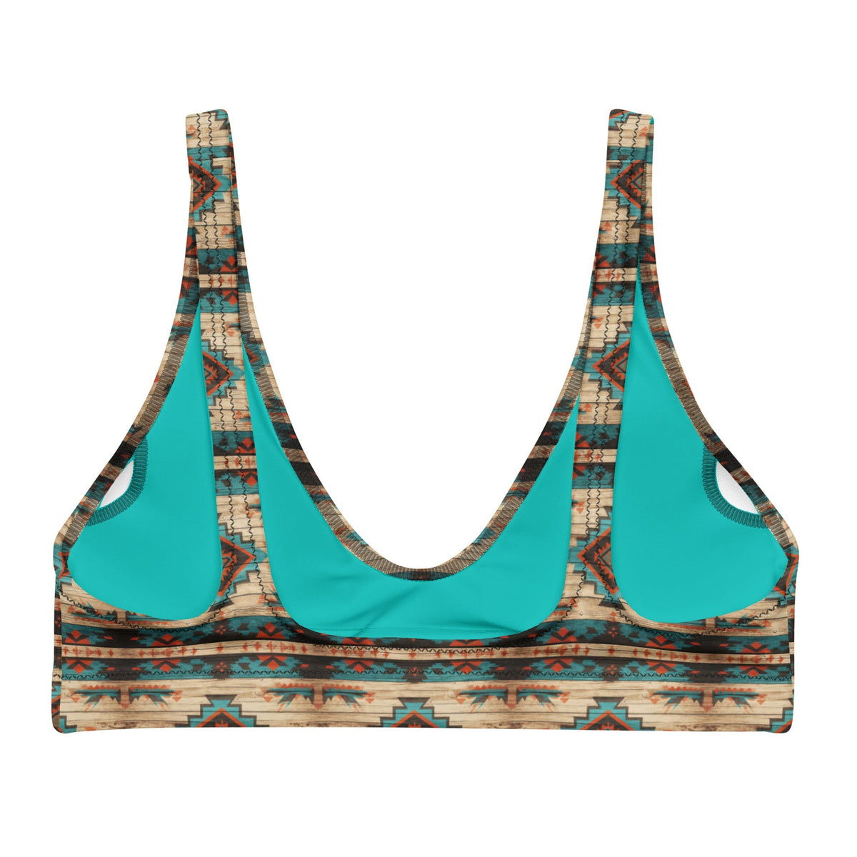 Baha Ranch Arizona Aztec Padded Bikini Top