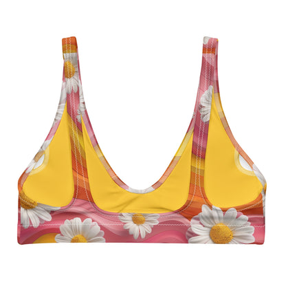 Baha Ranch Yeehaw Groovy Floral Bikini Top