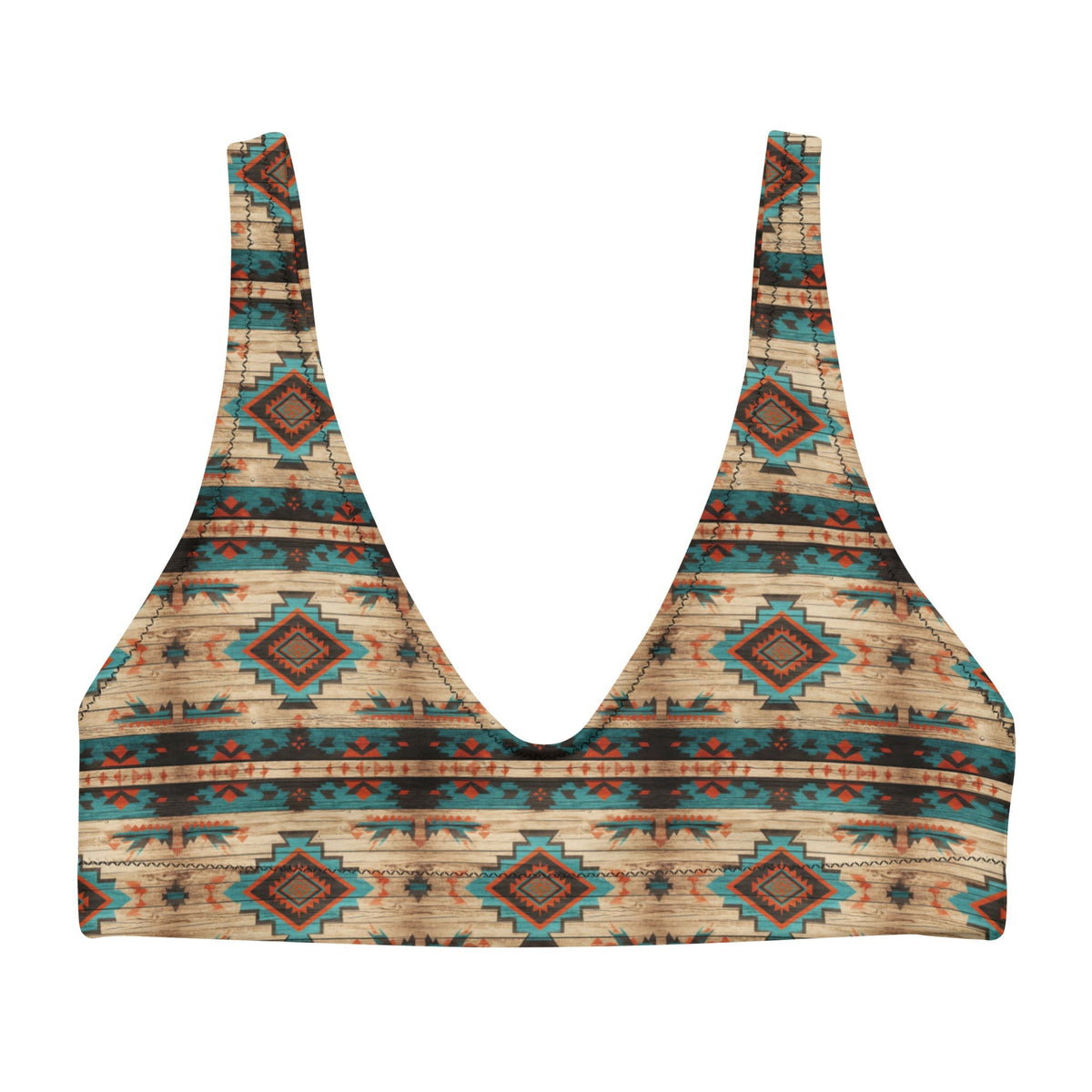 Baha Ranch Arizona Aztec Padded Bikini Top