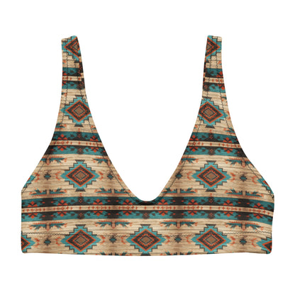 Baha Ranch Arizona Aztec Padded Bikini Top