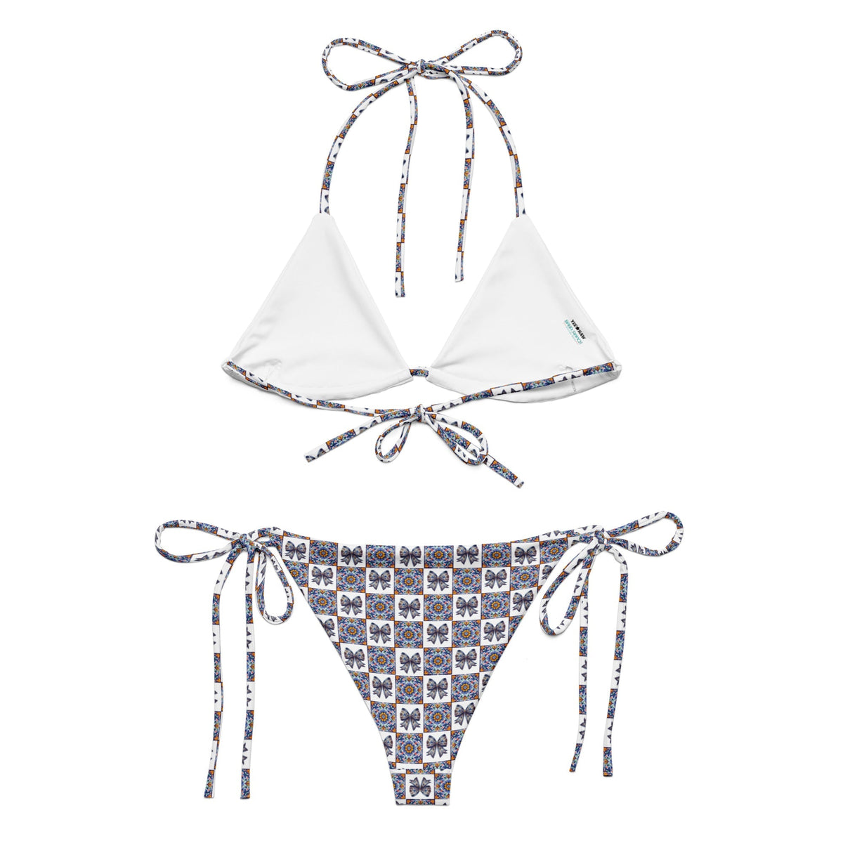 Baha Ranch Yeehaw Talavera Bow String Bikini
